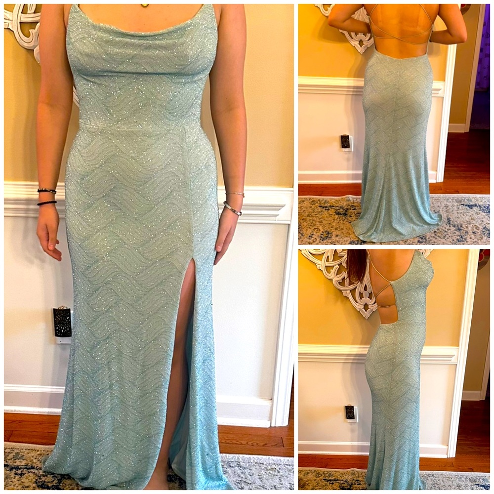 Beautiful Glitter Prom Dress